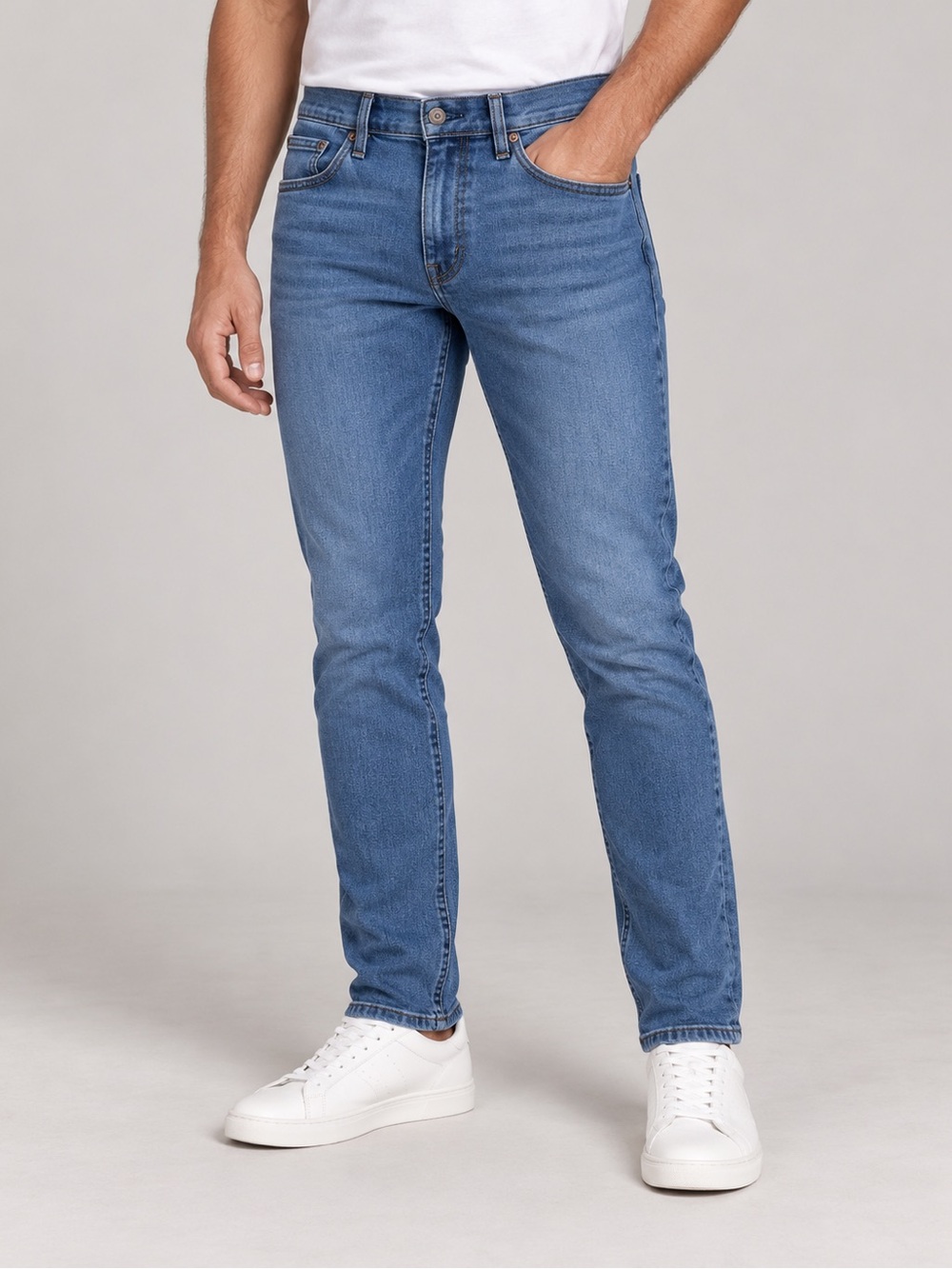 Abercrombie & Fitch Langdon Slim Stretch Jeans 28x30 Medium Wash